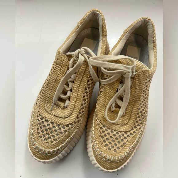 Dolce Vita Shoes - Dolce Vita Gold Woven Sneakers